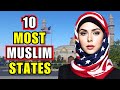 10 States with the Largest Muslim Population in America! | Islam Documentary