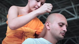 Hair Shaving Ceremony | Journey to Becoming a Monk