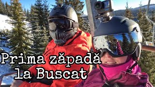 Prima zi la Buscat ski Resort în acest sezon ❄️