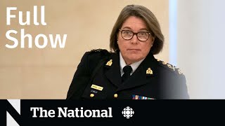 CBC News: The National | RCMP commissioner steps down, Norovirus comeback, Raquel Welch