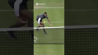 Nick Kyrgios With The Most EXTRA Dive You'll Ever See 🤣