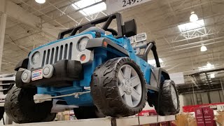Costco! Power Wheels Jeep Rubicon Wrangler 12 Volt  Ride-On! $249!!!