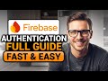Firebase Authentication (BEST FULL GUIDE) | How To Make, Build, Add, and Use Firebase Authentication