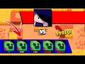 1 EDGAR Vs 5 SPIKE :) / WHO WILL WIN? 😱‼️ / Brawl Stars Funny Moments & Fails & Win #208