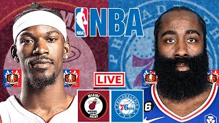 Miami Heat vs Philadelphia 76ers | NBA Live Scoreboard 2023 | Jimby Sports