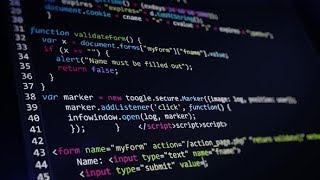 Computer Code Programming Screen | Motion Graphics - Videohive template