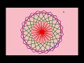 Python Turtle: Revolving Hexagon with Colors