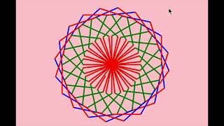 Python Turtle: Revolving Hexagon with Colors
