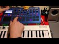 chords and improvisation jamuary 2019 day 13 korg electribe 2 arturia keystep