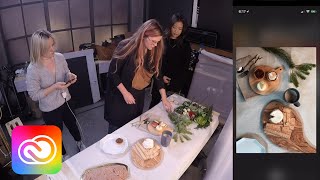 Live Mobile Photography with Ashley Batz - Holiday Table | Adobe Creative Cloud