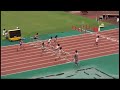 2010年　秋田県高校新人　女子100mh決勝