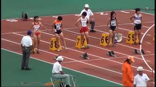 2010年　秋田県高校新人　女子100mH決勝