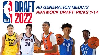 2022 NBA Mock Draft (Picks 1-14): Predictions, Analysis and Team Breakdowns