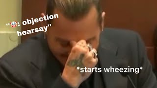 Johnny Depp's funniest moments in court 🩸💅🤡 ( part 3 )