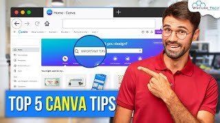 TOP 5 CANVA TIPS AND TRICKS - You Must Know 😎