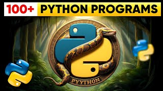 100+ Python Programs with Practicals for Beginners 🔥🐍