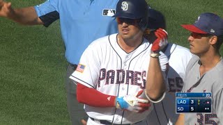 LAD@SD: Renfroe picks up a double and three singles