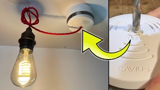 We Drilled a Hole in this Cavius Smoke Alarm.. Find Out Why!