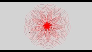 Amazing Spiral Graph Using Python Turtle