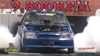 VK COMMODORE + 9,800RPM NASCAR ENGINE = AWESOME!!!!