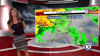 Heavy rain, wind coming to South Florida: Here's your 9 a.m. Friday forecast