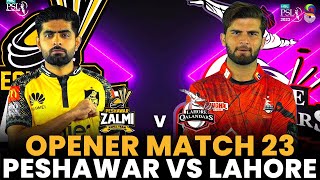 Opener | Peshawar Zalmi vs Lahore Qalandars | Match 23 | HBL PSL 8 | MI2A