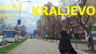 Car tour through Kraljevo, Šumadija, Serbia, March 2024