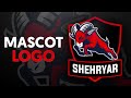 How To Make Mascot Logo On ANDROID / iOS