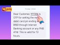 pnb atm pin generation 2024 🔥🔥🔥 pnb new atm pin kaise banaye