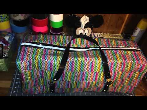 Duct tape duffle bag Duct tape duffle bag