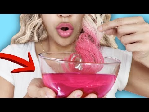 DIY DIP ON Hair Dye! How To Color Hair Using PAPER!! DIY DIP ON Hair Dye! How To Color Hair Using PAPER!!