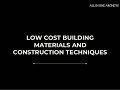 ചിലവ് കുറച്ച് എങ്ങനെ വീട് പണിയാം how to reduce cost of house construction low cost housing