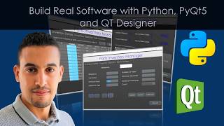 Create a Real Software using Python, PyQt5 ,Qt Dessigner and Sqlite3