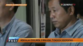 Salahi Dokumen, 6 WNA Tiongkok Dideportasi