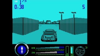 DRIFT! 128K 2K22 (2022) Walkthrough, ZX Spectrum