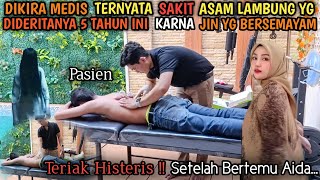 PASIEN INI HISTERIS SETELAH BERTEMU AIDA, TERNYATA ULAH SOSOK INI PASIEN JADI ASLAM ‼️