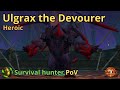 Ulgrax The Devourer | Nerub-ar Palace, Heroic | Survival hunter PoV | The war within | Season 1