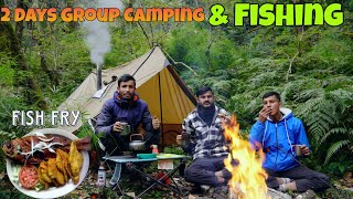 Fishing \u0026 Camping in Deep Forest Of Uttarakhand | 2 Days Camping With Friends | Tejas Camping