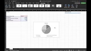 Pie Chart in Excel on Mac