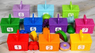 Surprise Each Boxes Learning Video For Toddlers Learning Numbers Counting & Colors Educational Toys