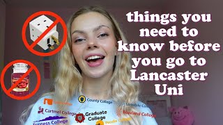 Things you NEED to know before you go to Lancaster University | Rachel Lord