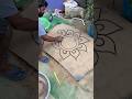 0 = Easy Diwali Rangoli Design for beginners | Happy Diwali 🪔 #shorts