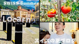 [Summer vlog in Switzerland] Events and Harvests, a busy busy summer