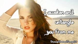 Demi Lovato - Skyscraper With Lyrics