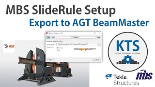 MBS SlideRule Setup - AGT BeamMaster Export