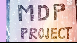 MDP PROJECT | FOOD 🍲|  Multidisciplinary project |kvs