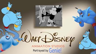 Walt Disney Animation Studios Portrayed by Genie!