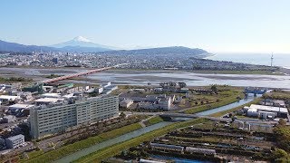 ドローン空撮　静岡市桃園町　桃畑　３K