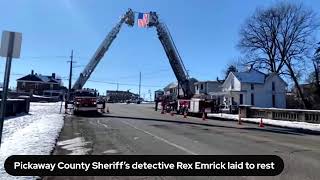 Pickaway County Sheriff’s detective Rex Emrick laid to rest