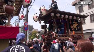 勝沼囃子会　平成２９年　青梅大祭　３日　１４－４